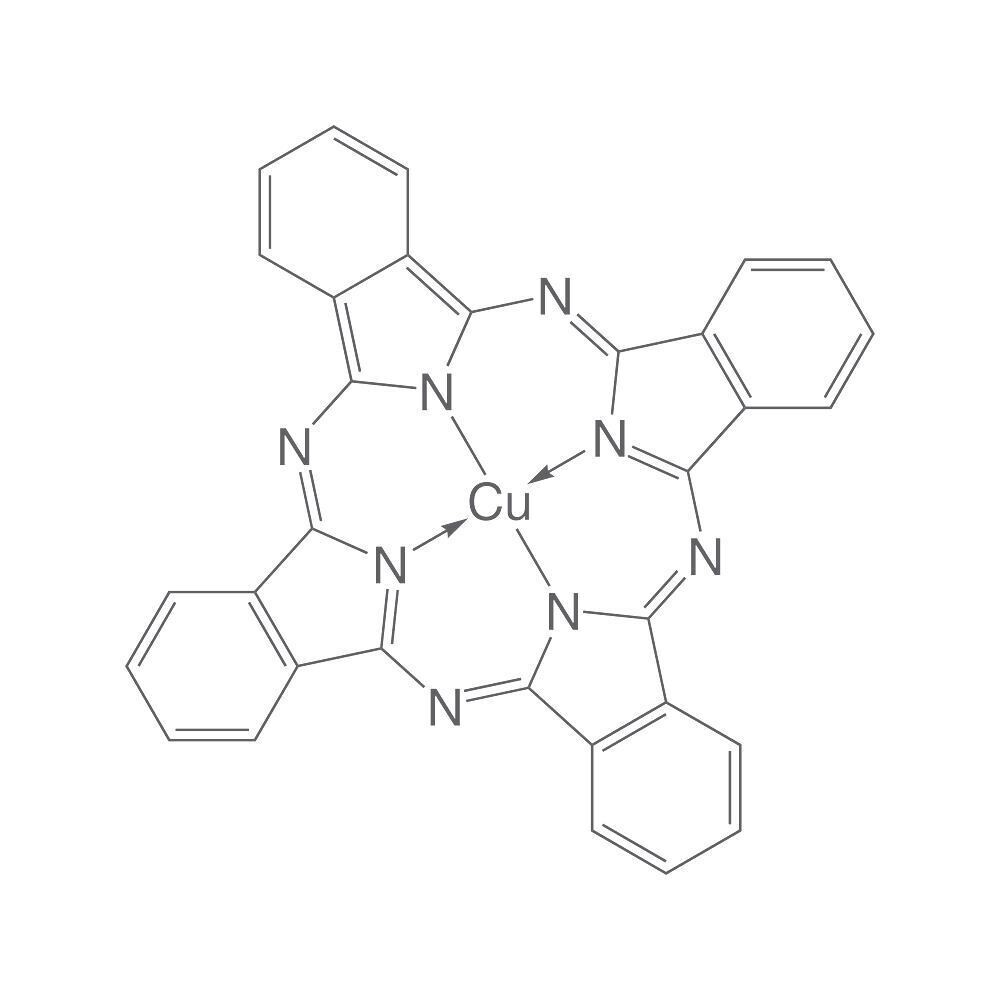 Copper phthalocyanine, min. 98%, 5 g, glass packaging