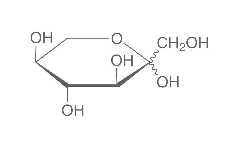 L(-)-Sorbose, min. 98%, for biochemistry, 50 g, plastic packaging.