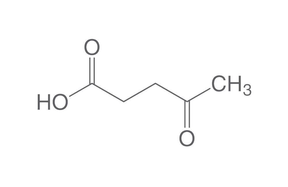 Laevulinic acid, min. 98%, for synthesis, 1 kg, glass packaging