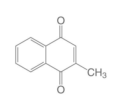 Menadione, min 98%, per biochimica, 10 g, confezione in vetro