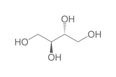 méso-érythritol, pour la biochimie, 25 g, emballage plastique.