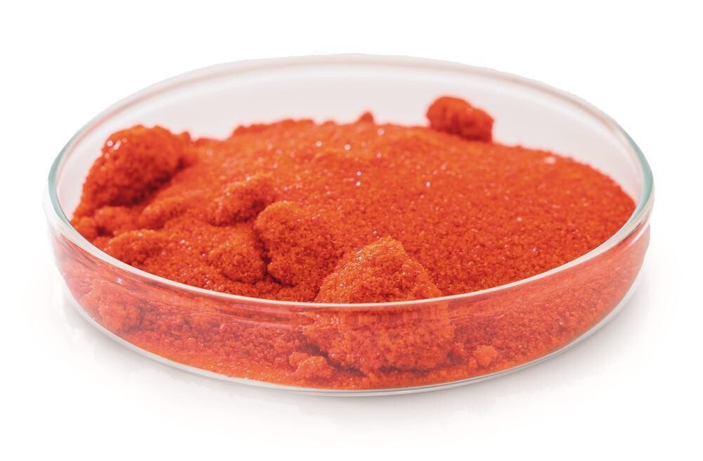 Potassium hexacyanoferrate(III), min. 99%, technical, 5 kg, plastic packaging.