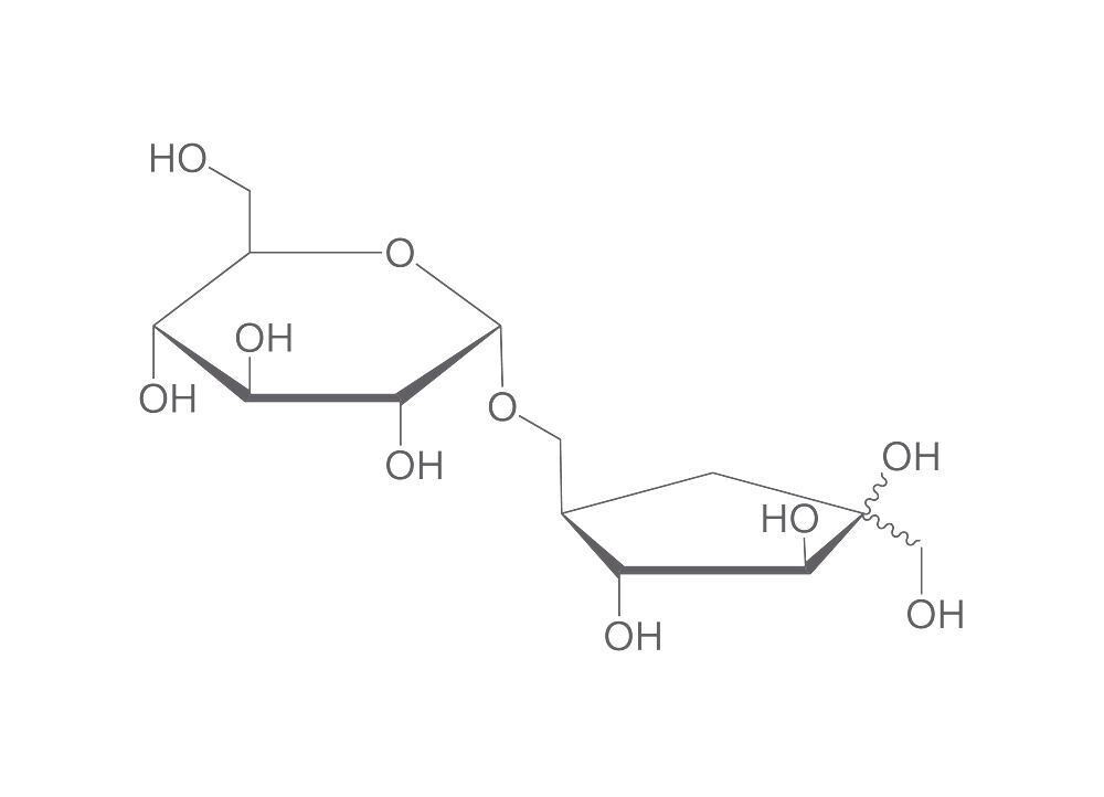 Isomaltulose, min. 99%, for biochemistry, 25 g, plastic packaging.