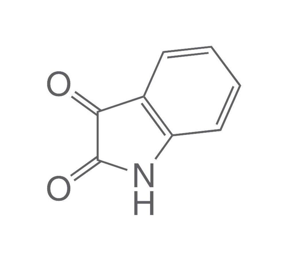 Isatin Min 98% Biochemistry 100g Glass Packaging
