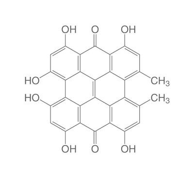 Hypericin, ROTICHROM® Working Standard, 10 mg, glass packaging