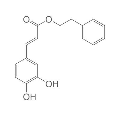 Kaffeesäurephenethylester, min. 99 %, für die Biochemie, 50 mg, Glasverpackung