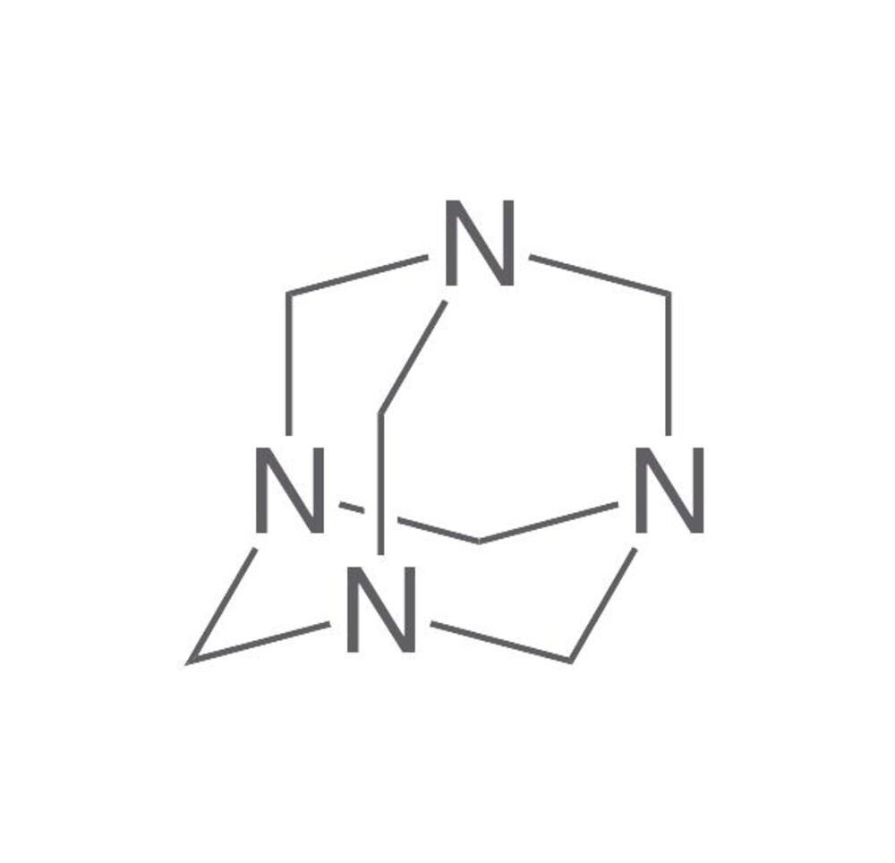Hexamethylenetetramine, min. 99%, ultra pure, 25 kg, plastic packaging.