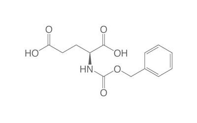 ZL-glutamic acid, PEPTIPURE®, min. 98.5%, for biochemistry, 25 g, plastic packaging.
