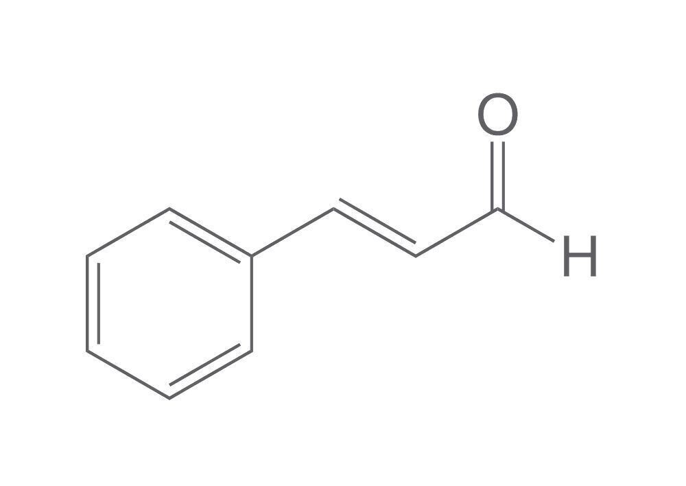 Cinnamaldehyde, min. 98%, for synthesis, 250 ml, glass packaging