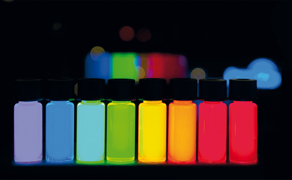 Zn-Cu-In-S/ZnS, ROTI®nanoMETIC, Cd-free, lambda max. 650 ±15 nm, 5 mg, glass packaging