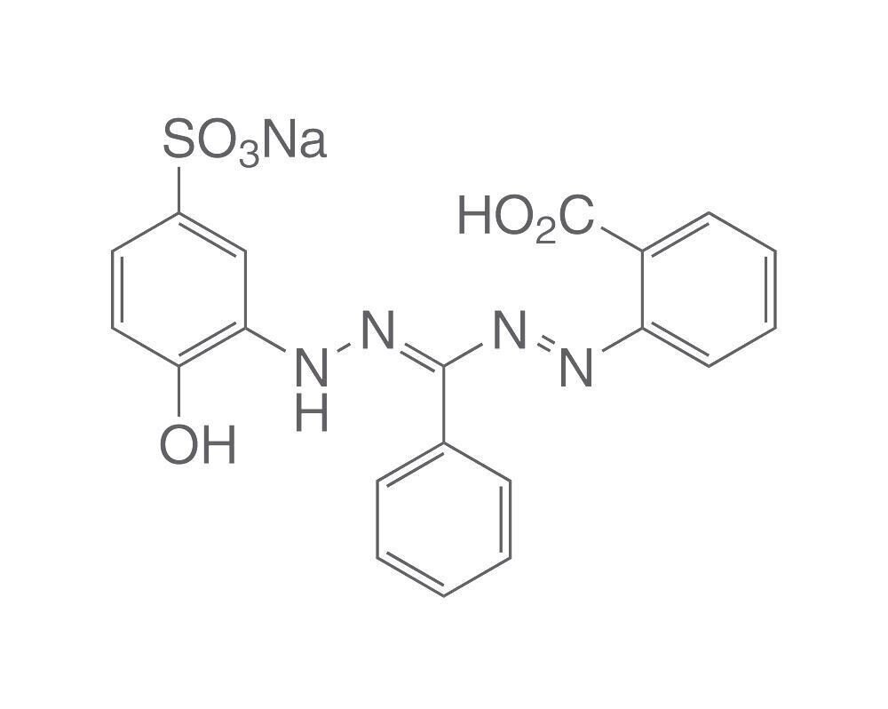Zincon, min. 95%, pa, 5 g, plastic packaging.