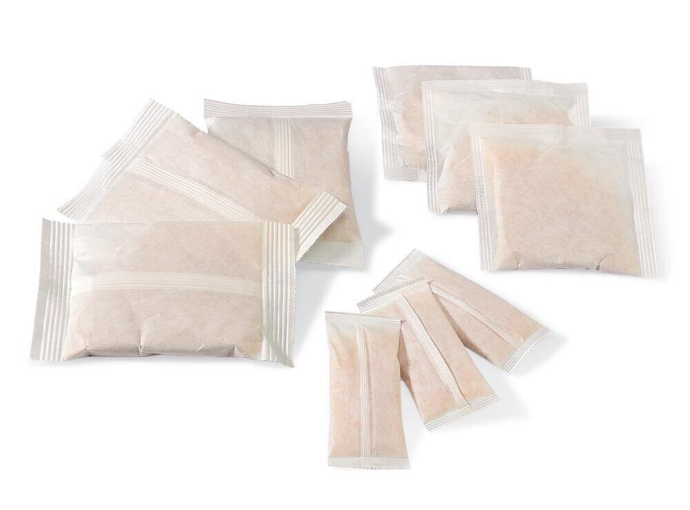 Desiccant bags Silica Gel Orange, 10 g (4 x 9 cm), with indicator, 75 pieces