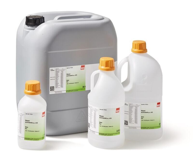 Rotipuran H2o2 Water, ROTIPURAN®, pa, ACS, 30 l, plastic verpakking.