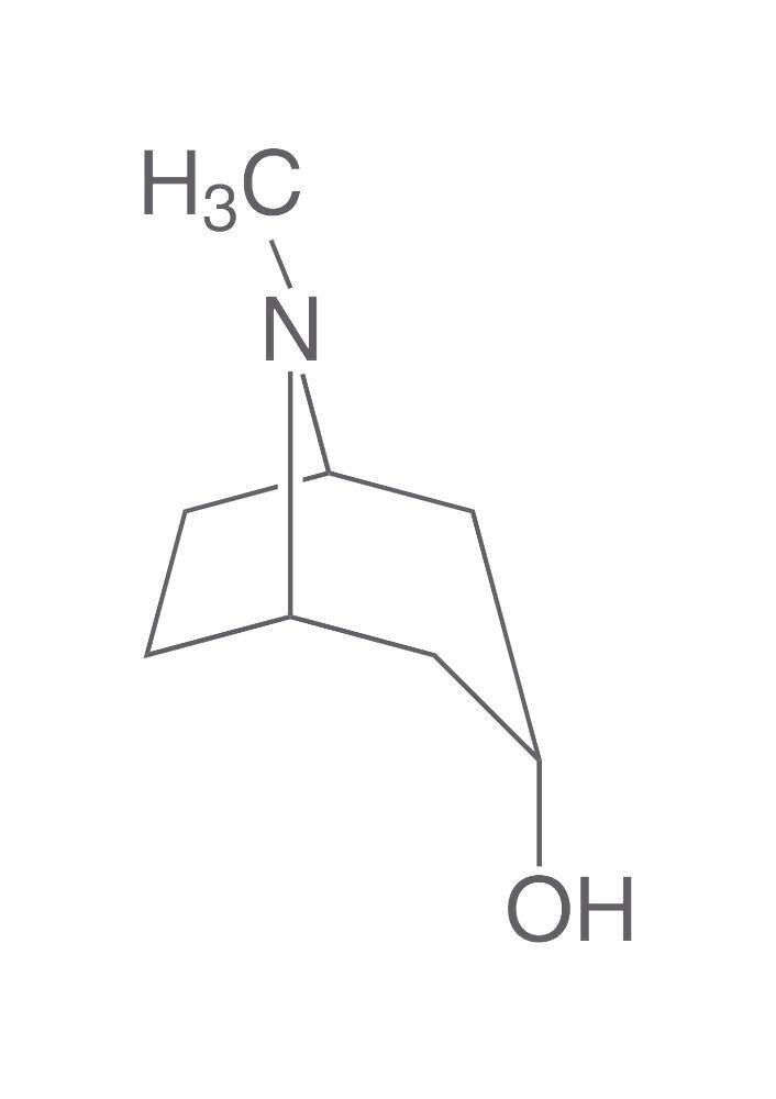 Tropin, min. 99%, pure, 10 g, glass packaging