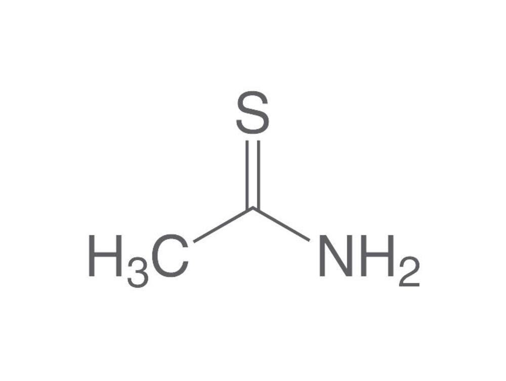 Thioacetamide, min. 99%, pa, 500 g, plastic packaging.