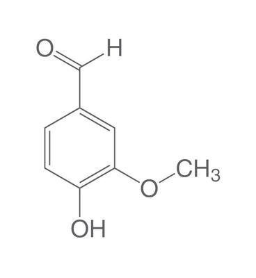 Vanillin, ROTICHROM® GC, 1 g, plastic packaging.