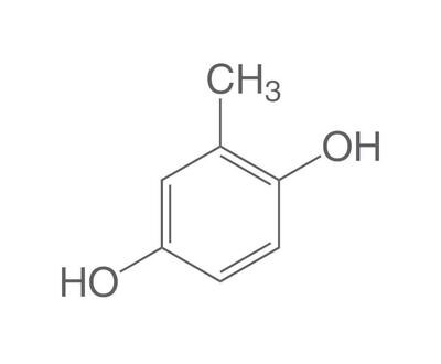 Toluhydroquinone, min. 99%, for synthesis, 100 g, plastic packaging.