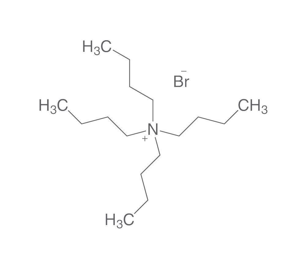 Tetrabutylammonium bromide (TBAB), min. 99%, for synthesis, 500 g, plastic packaging.