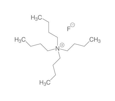 Tetrabutylammonium fluoride, 1 mol/l in THF, stab., 25 ml, glass packaging