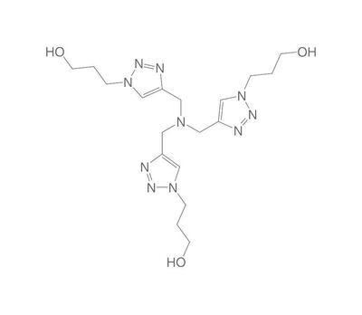 Tris(3-hidroxipropiltriazolilmetil)amina, mínimo 95 %, 5 mg, envase de plástico.