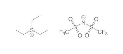 Trietilsulfonio-bis-(trifluorometil-, sulfonil)-imida mínimo 99 %, 100 g, envase de vidrio