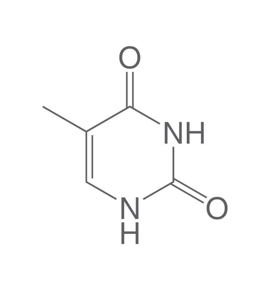 Thymine, min. 99%, for biochemistry, 100 g, plastic packaging.