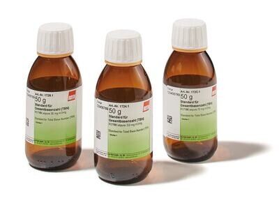 Standard for Total Base Number (TBN), ROTI®Calipure 50 mg KOH/g, 50 g, glass packaging