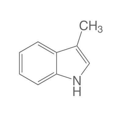Skatole, mínimo 99 %, 10 g, envase de vidrio