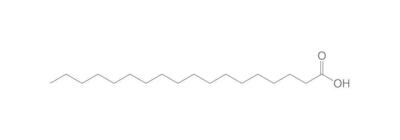 Stearic acid, min. 98%, 1 kg, plastic packaging.