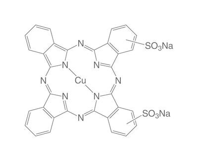Solvent blue 38 (CI 74180), for microscopy, 5 g, glass packaging