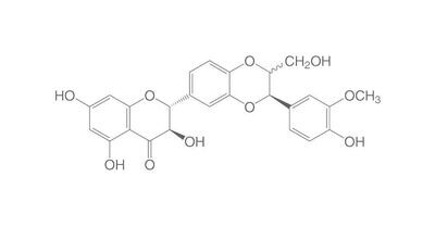 Silibina, ROTICHROM® dCHR, 100 mg, confezione in vetro