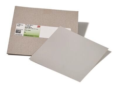 Feuille d&#39;argent, feuille, 100 x 100 x 0,1 mm, 1 pièce, carton
