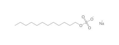SDS / Natriumlaurylsulfat, min. 99 %, für die Biochemie, 1 kg, kunststoffverpackung.