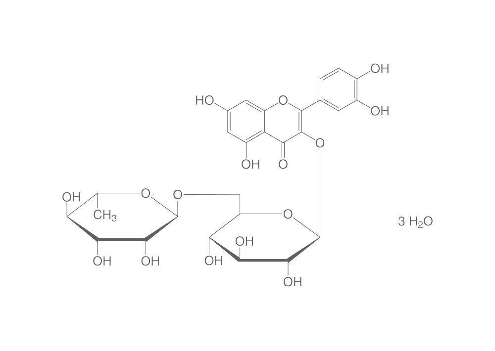Rutin trihydrate, ROTICHROM® Working Standard, 100 mg, glass packaging
