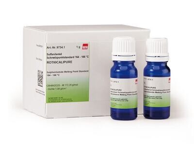 Salicylic acid, ROTI®Calipure, melting point standard 158-160°C, 1 g, glass packaging