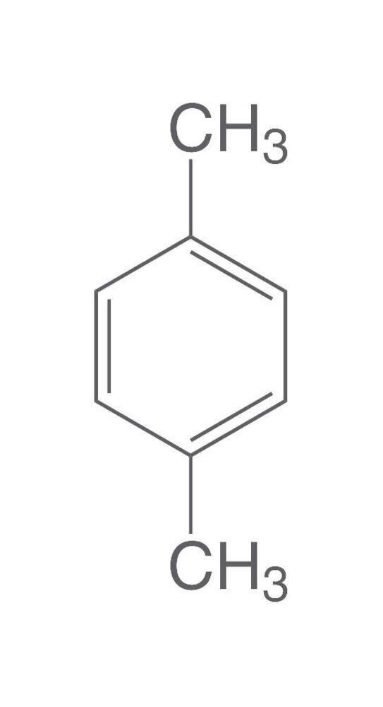 p-Xylene, min. 99%, for synthesis, 100 ml, glass packaging