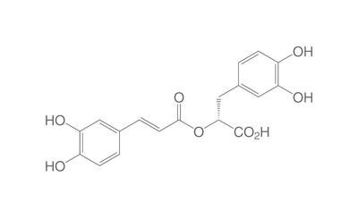 Rosmarinsäure, ROTICHROM® CHR, 100 mg, Glasverpackung