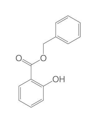 Ester benzylique d&#39;acide salicylique, min.99%, 100 ml, emballage en verre