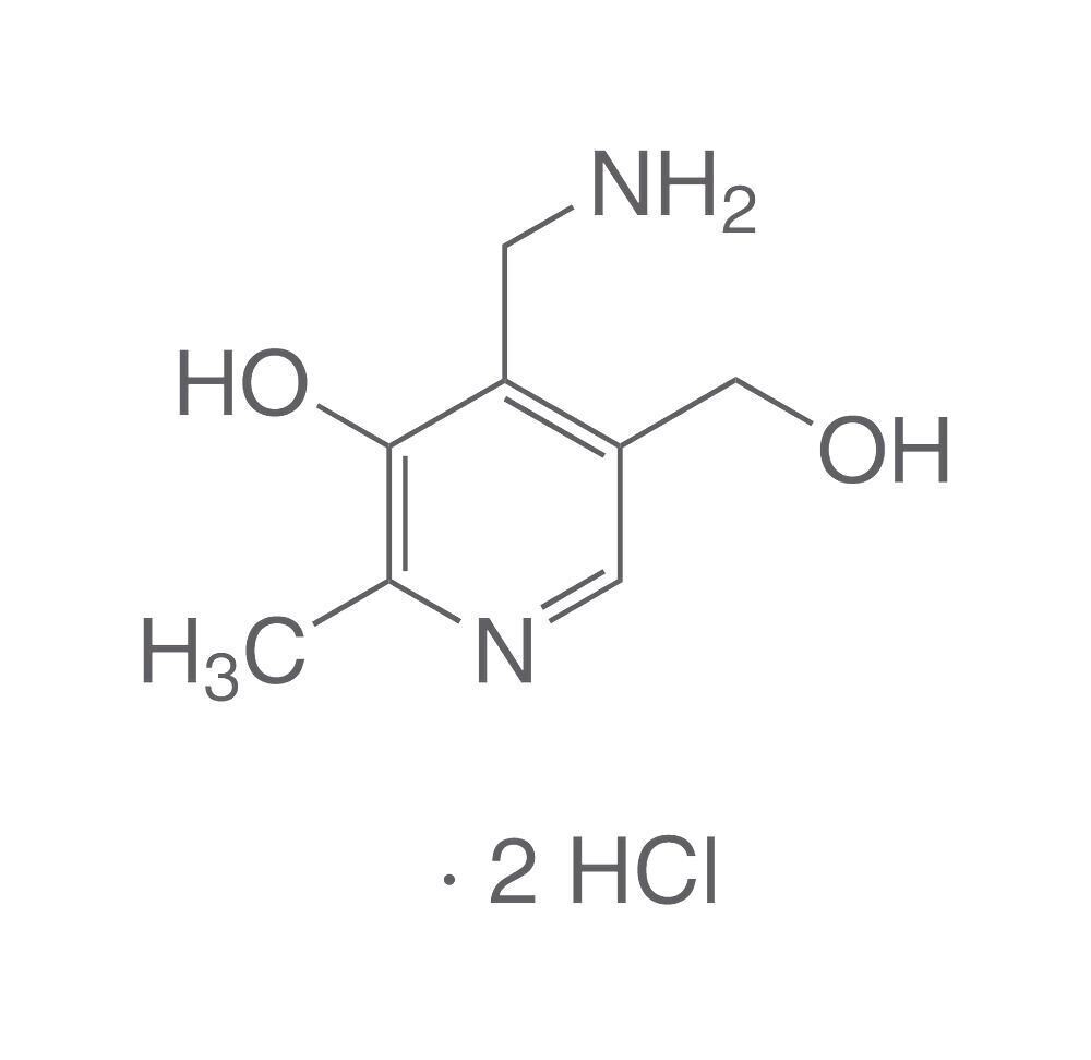 Pyridoxamine dihydrochloride, min. 99%, 5 g, plastic packaging.