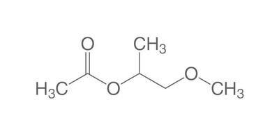 Acetato de éter monometílico de glicol de propileno Paquete de vidrio de 2,5 l con una pureza mínima del 99 %