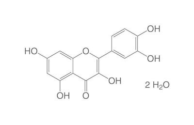 Quercetin dihydrate, min. 95%, 25 g, plastic packaging.