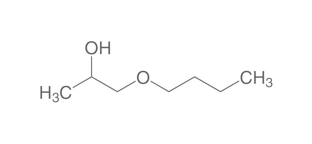 Propylene glycol monobutyl ether, min 99%, for synthesis, 1L, plastic packaging.