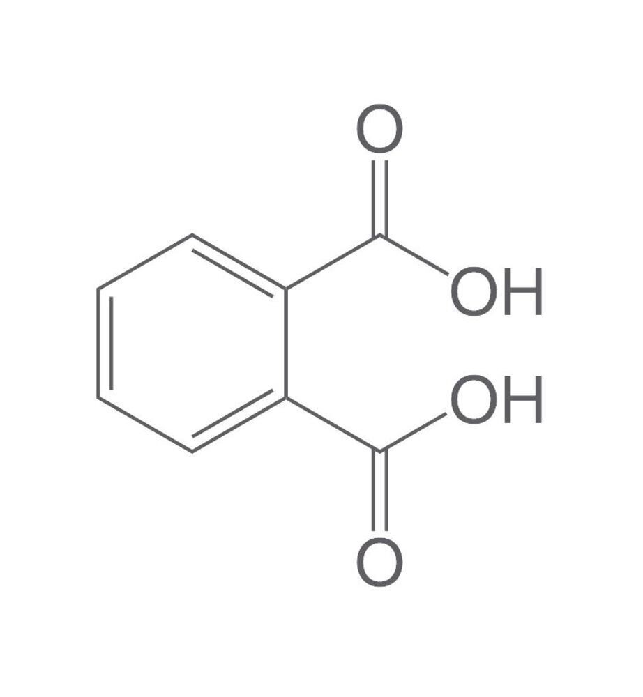 Phthalic acid, min. 99%, pa, 1 kg, plastic packaging.