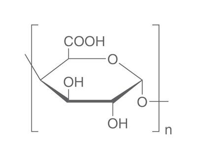 Polygalacturonic acid, min. 85%, 25 g, plastic packaging.