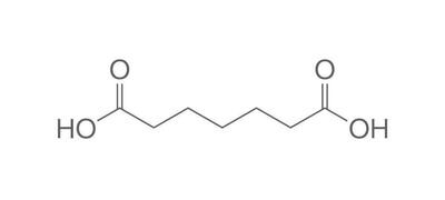Pimelic acid, min. 99%, 25 g, plastic packaging.