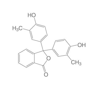 o-cresolftaleina, pura, 25 g, confezione in vetro