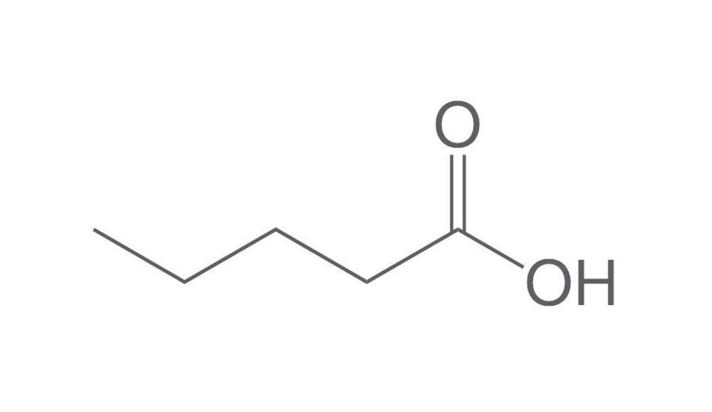 Ácido n-valérico, mínimo 98 %, 250 ml, envase de vidrio