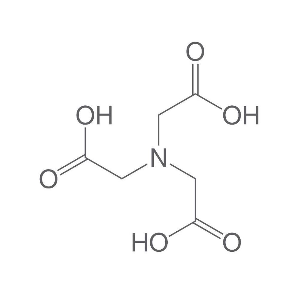 Nitrilotriacetic acid, min. 99%, ultra pure, 1 kg, plastic packaging.