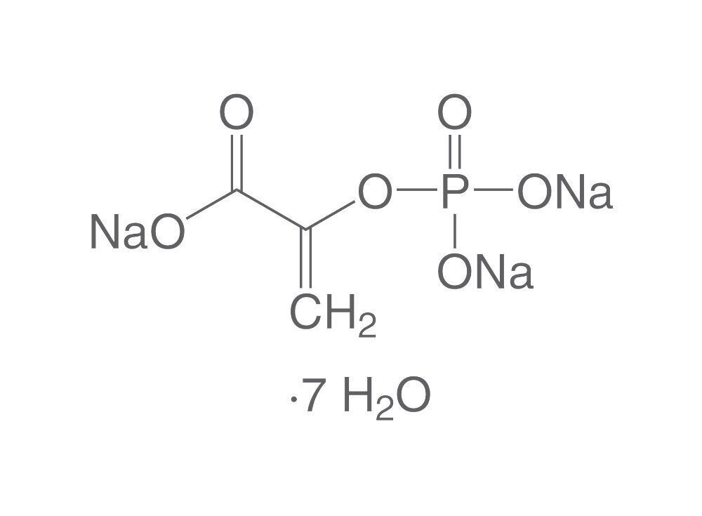 Phosphoenolpyruvate trisodium salt heptahydrate, 100 mg, &gt;=97%, for biochemistry