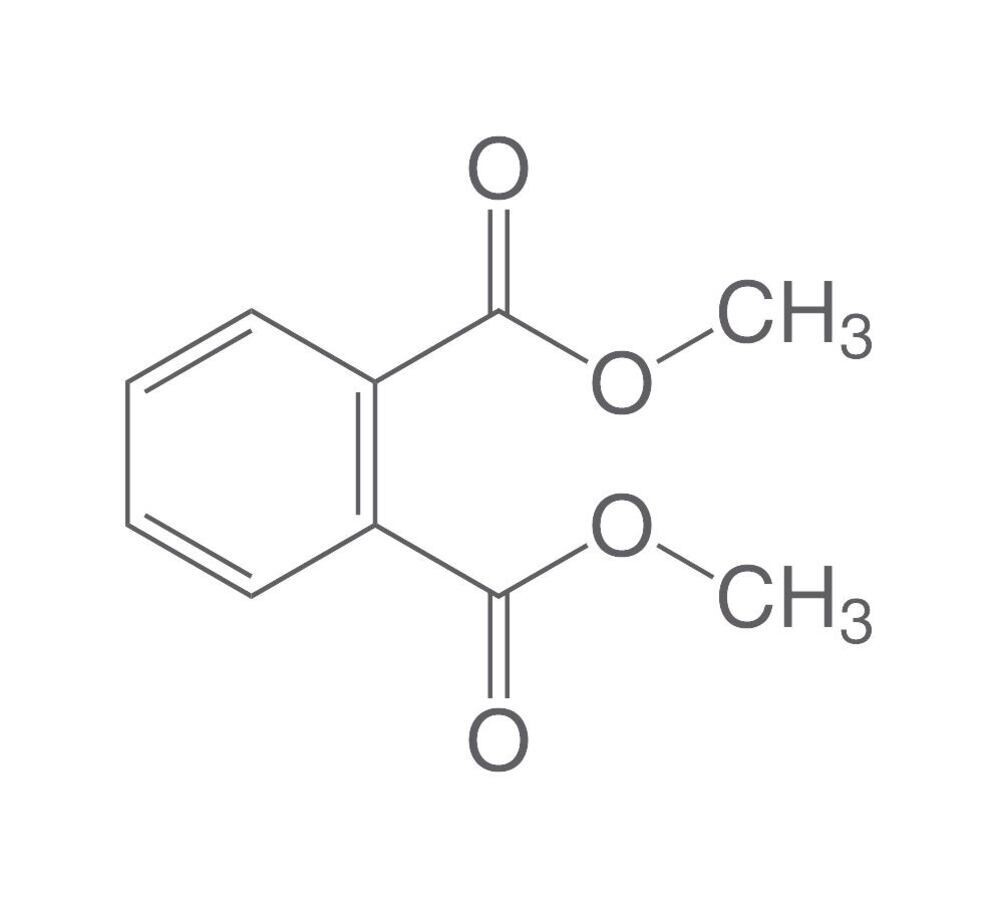 Phthalic acid dimethyl ester, min. 99%, for synthesis, 1 l, glass packaging